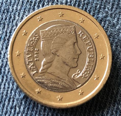 1 euro 2014 latvijas republika